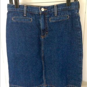 Tommy Hilfiger festival denim mini skirt